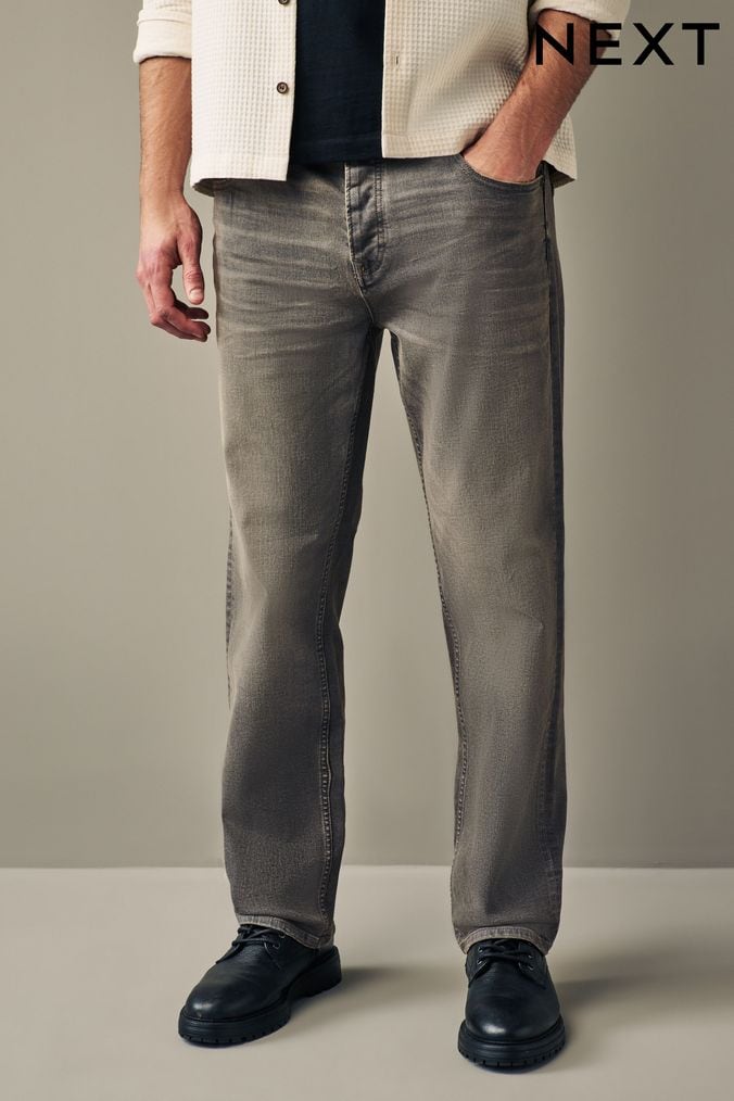 Next mens jeans deals straight