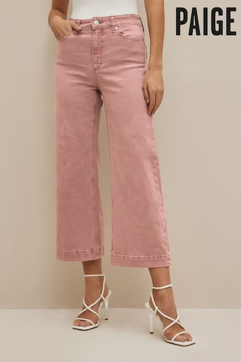 Paige Anessa High Waisted Wide Leg Jeans (380824) | £132