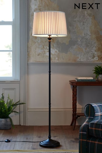 Black/Bronze Tetbury Floor Lamp (381542) | £99