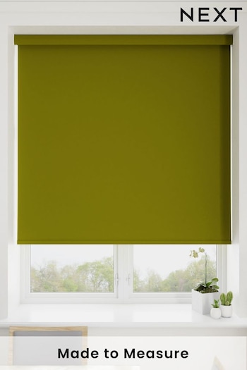 Asparagus Green Haig Made To Measure Blackout Roller Blind (381702) | £55