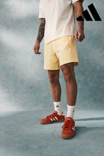 adidas Yellow 100% Cotton All SZN Shorts (381931) | £33