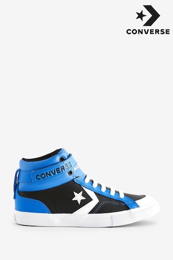 Converse GOLF Blue/Black Junior Pro Blaze Trainers (382138) | £50