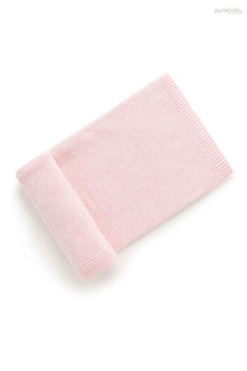 Purebaby Pink Essentials Blanket (382403) | £28
