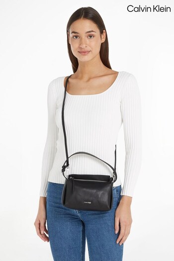 Calvin Klein Elevated Soft Black Mini Bag (382412) | £100