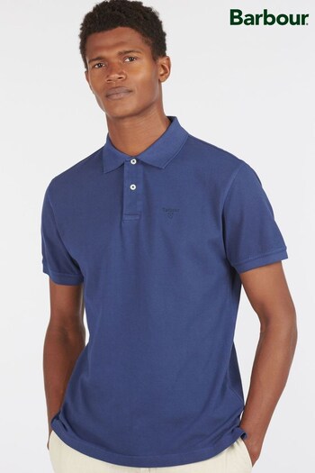 Barbour® Wash Blue Polo Shirt (382675) | £50