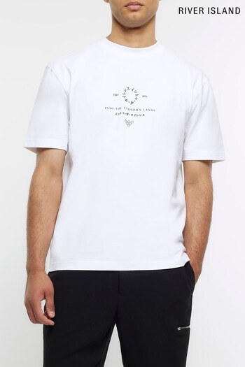 River Island White Unknown Japanese T-Shirt (382863) | £20
