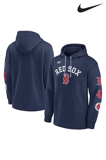 Nike Red Boston Red Sox Rewind Cooperstown Hoodie (383369) | £70