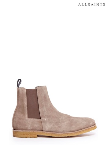 AllSaints Brown Chelsea Suede Rhett snowshoes Boots (383719) | £168