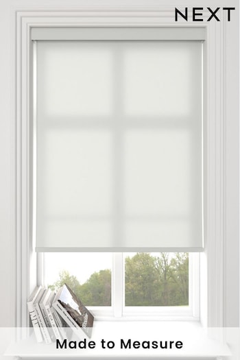 Frost Grey Asher Made To Measure Light Filtering Roller Blind (384383) | £52