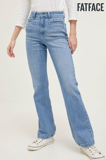 FatFace Blue Fly Flare Jeans (385271) | £59