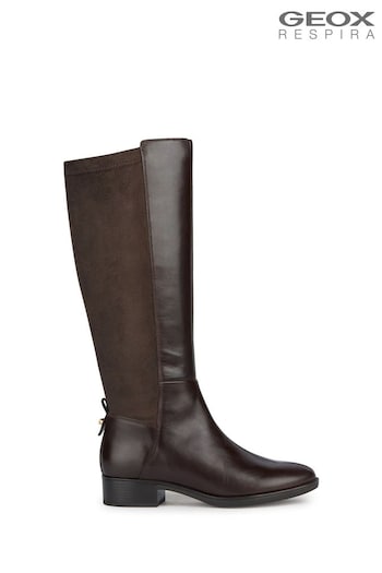 Geox Felicity Brown Boots (388943) | £170