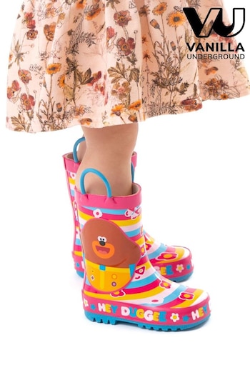 Vanilla Underground Pink Hey Duggee Girls Licensed Wellies (389082) | £22