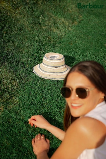 Barbour® Natural Iconics Dana Cloche Summer Hat (389605) | £37