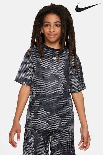 Nike Black Multi Dri-FIT Short Sleeve T-Shirt (390244) | £23