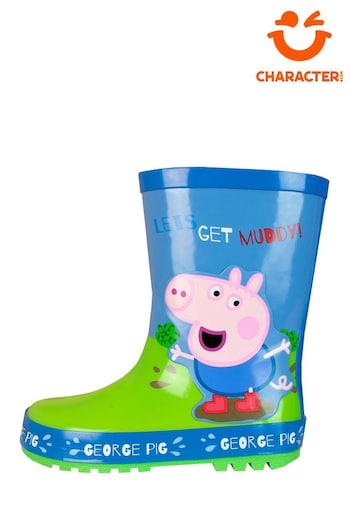 Character Blue George Pig Wellies (391078) | £22