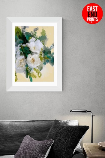 East End Prints Green Roses Buttercreme by Ana Rut Bre (391487) | £45 - £120