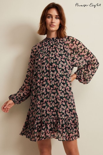 Phase Eight Multi Betty Floral Print Swing Dress (392170) | £119