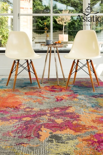 Asiatic Rugs Pink Colores Cloud Rug (392468) | £51 - £156