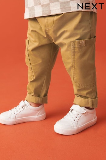 Stone Side Pocket Pull-On Pantaloni Trousers (3mths-7yrs) (392877) | £8.50 - £10.50