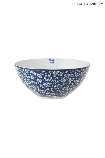 Laura Ashley Blue Blueprint Collectables Sweet Alyssum Bowl (393011) | £9