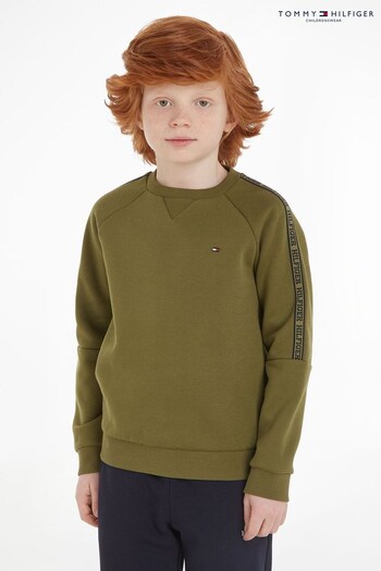 Tommy Hilfiger Kids Green Tape Sweatshirt (393039) | £55 - £65