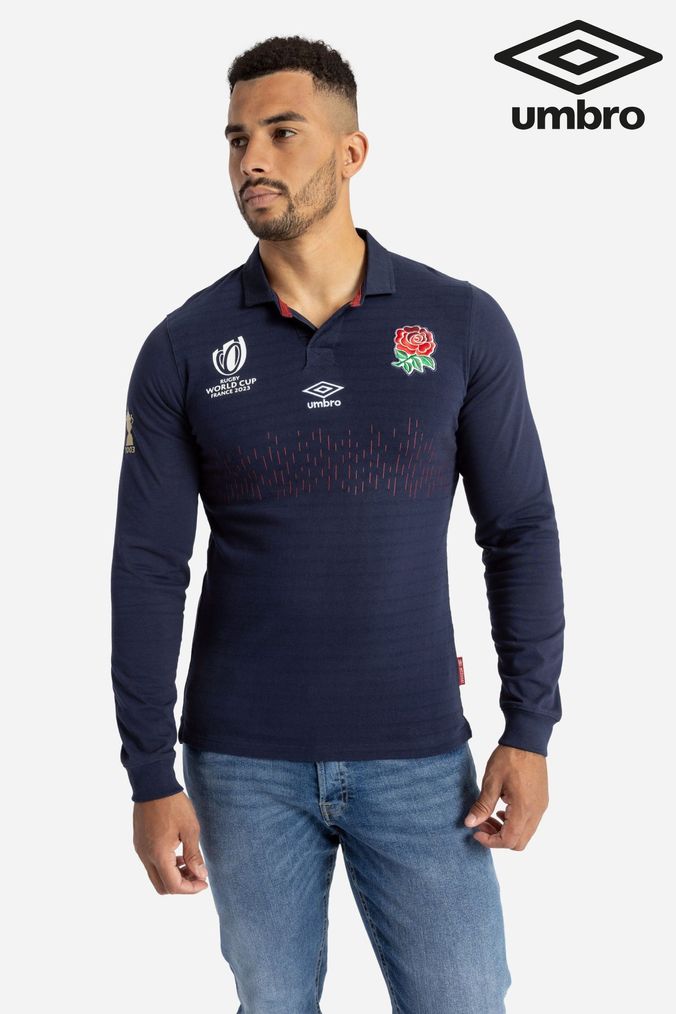 Umbro Navy England Long Sleeve Top (393145) | £80