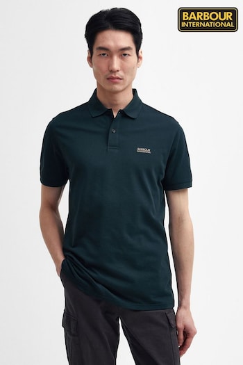 Barbour® International Tourer Pique Polo Shirt (393593) | £50