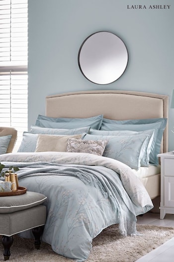 Laura Ashley Duck Egg Blue Pussy Willow Duvet Cover and Pillowcase Set (394287) | £45 - £85