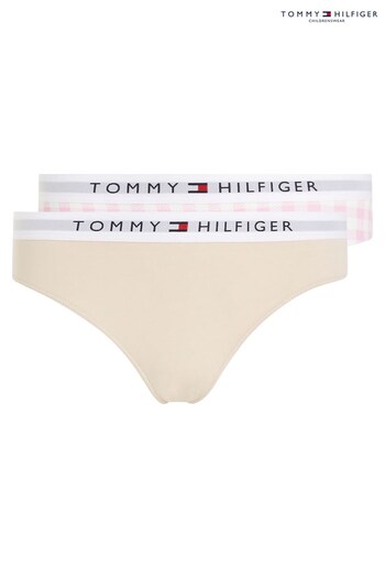 Tommy Hilfiger Pink Original Bikni Briefs 2 Pack (394684) | £23