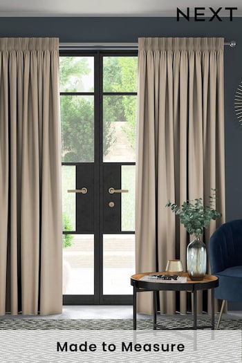 Latte Natural Eloise Made To Measure Curtains (394837) | £44