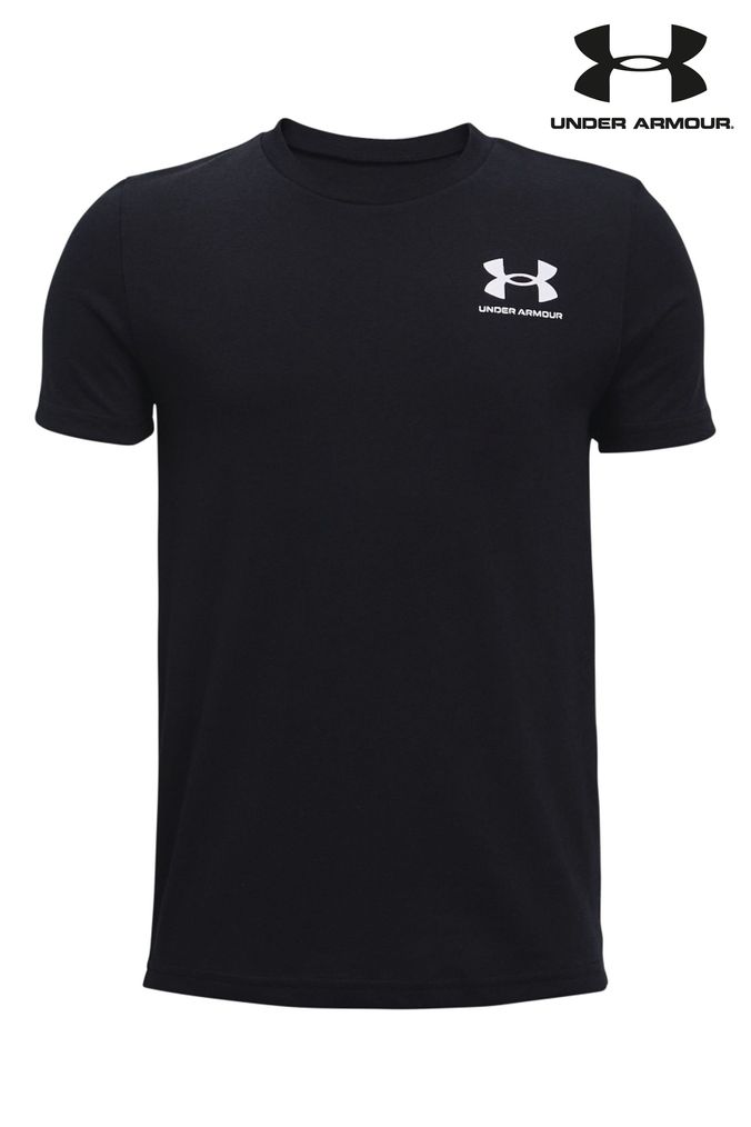 Under armour t clearance shirts white kids