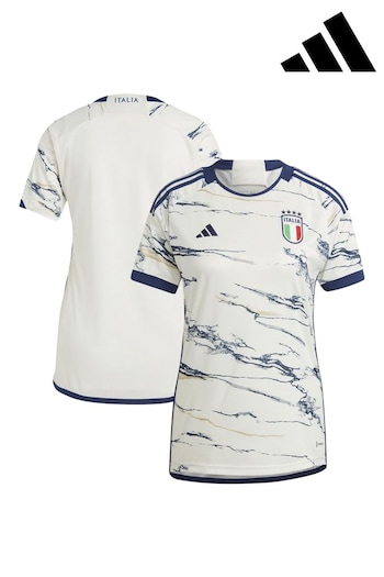 adidas White Italy Away Shirt (395678) | £70