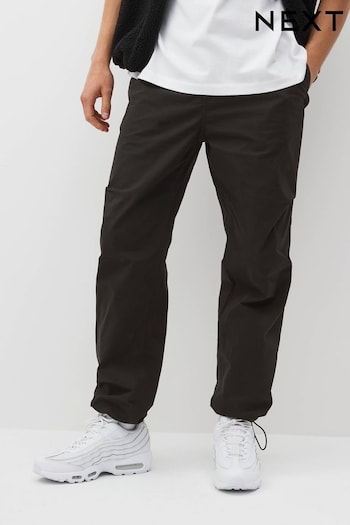 Black Parachute Trousers (395977) | £34