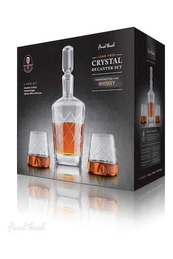 Jeray Clear Final Touch Durashield Whisky Decanter Set (396696) | £80