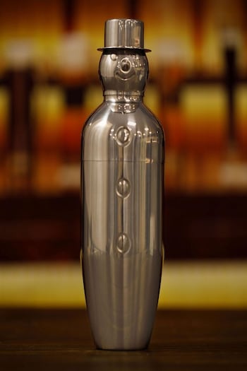 Jeray Silver Bar Originale Stainless Steel Snowman Cocktail Shaker (396968) | £30