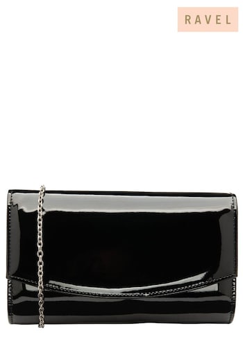 Ravel Black Clutch Bag with Chain (397127) | £45