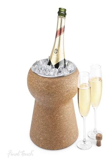 Jeray Clear Final Touch Cork Wine Bucket (397206) | £80