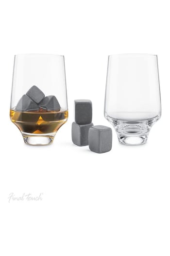Jeray Clear Final Touch Chilling Stone Whisky 8 Piece Set (397412) | £30