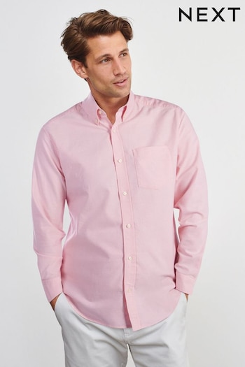Pink Long Sleeve Oxford Shirt (397442) | £25