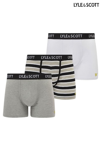 Lyle & Scott Multi Ethan Premium Underwear Trunks 3 Pack (397517) | £34