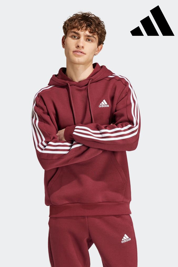 Buy Men s Newborn Girls Women s Younger Boys Red Cotton Sportswear Hooded Adidas Online adidas 3 Stripe Woven Jogging Pantalons Homme ArvindShops
