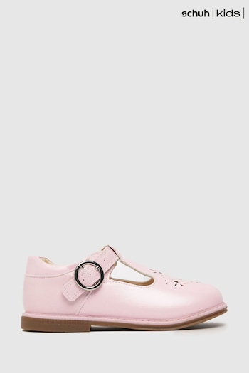Schuh Pink Lake T-Bar strappy Shoes (399169) | £26