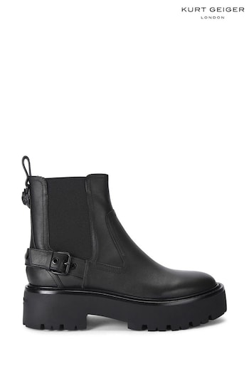 Kurt Geiger London Matilda Chelsea Black Boots (399467) | £125