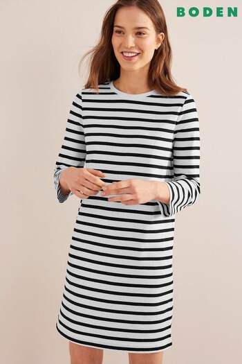 Boden Black Mini Jersey T-Shirt Dress (3YP802) | £60