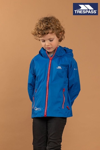 Trespass Blue Qikpac x Packable Waterproof Jacket (401024) | £20