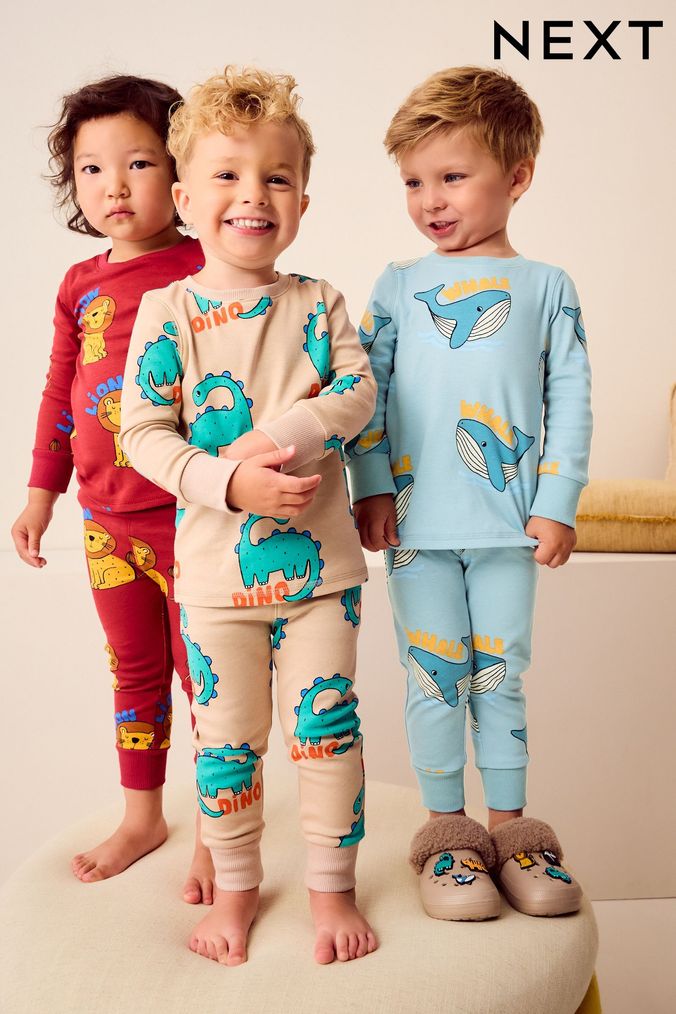 Buy Boys Loungewear Long Sleeve Animal Online Next UK