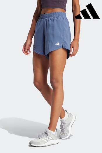 adidas Blue Aeroready Made For Training Minimal Two In One Shorts (402011) | £33