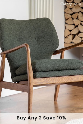 Gallery Home Green Jerry Armchair (402097) | £610