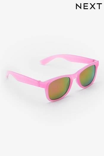 Pink rectangle-frame Sunglasses (402126) | £6 - £8