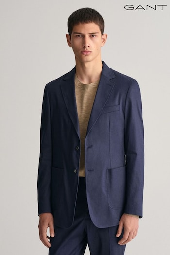 GANT Slim Fit Cotton Linen Blazer (403233) | £350